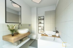 Badezimmer - gestaged