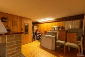 Sauna im Keller