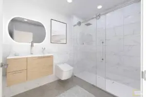 Badezimmer - gestaged