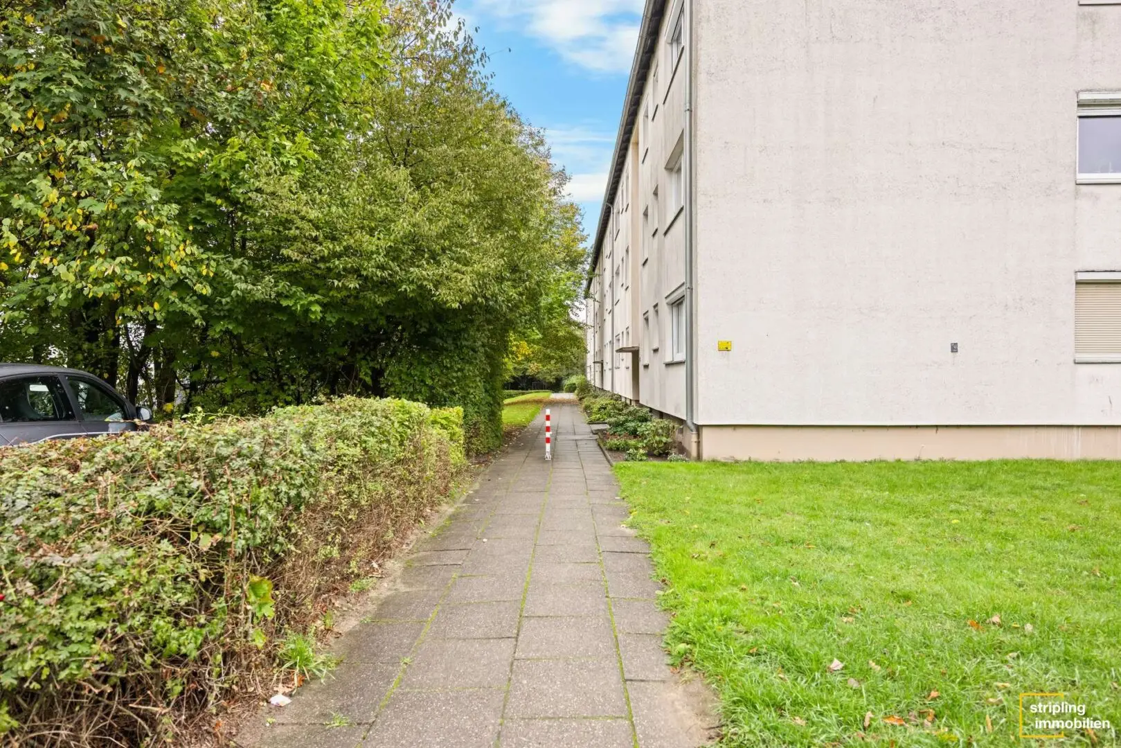 Zuwegung zum Haus