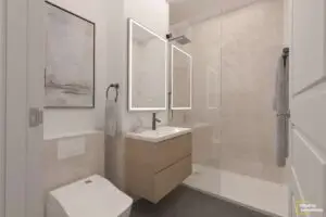 Badezimmer - gestaged