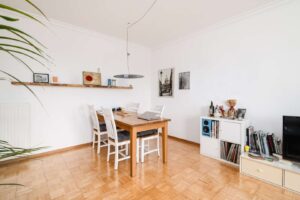 Essbereich im Wohnzimmer