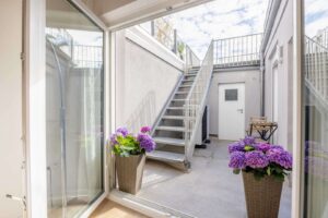 Ausgang Dachterrasse