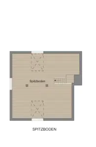 Grundriss Spitzboden
