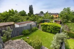 Blick vom Balkon