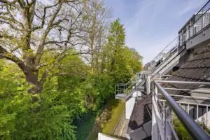 Blick vom Balkon