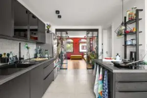 Küche/Wohnzimmer DG
