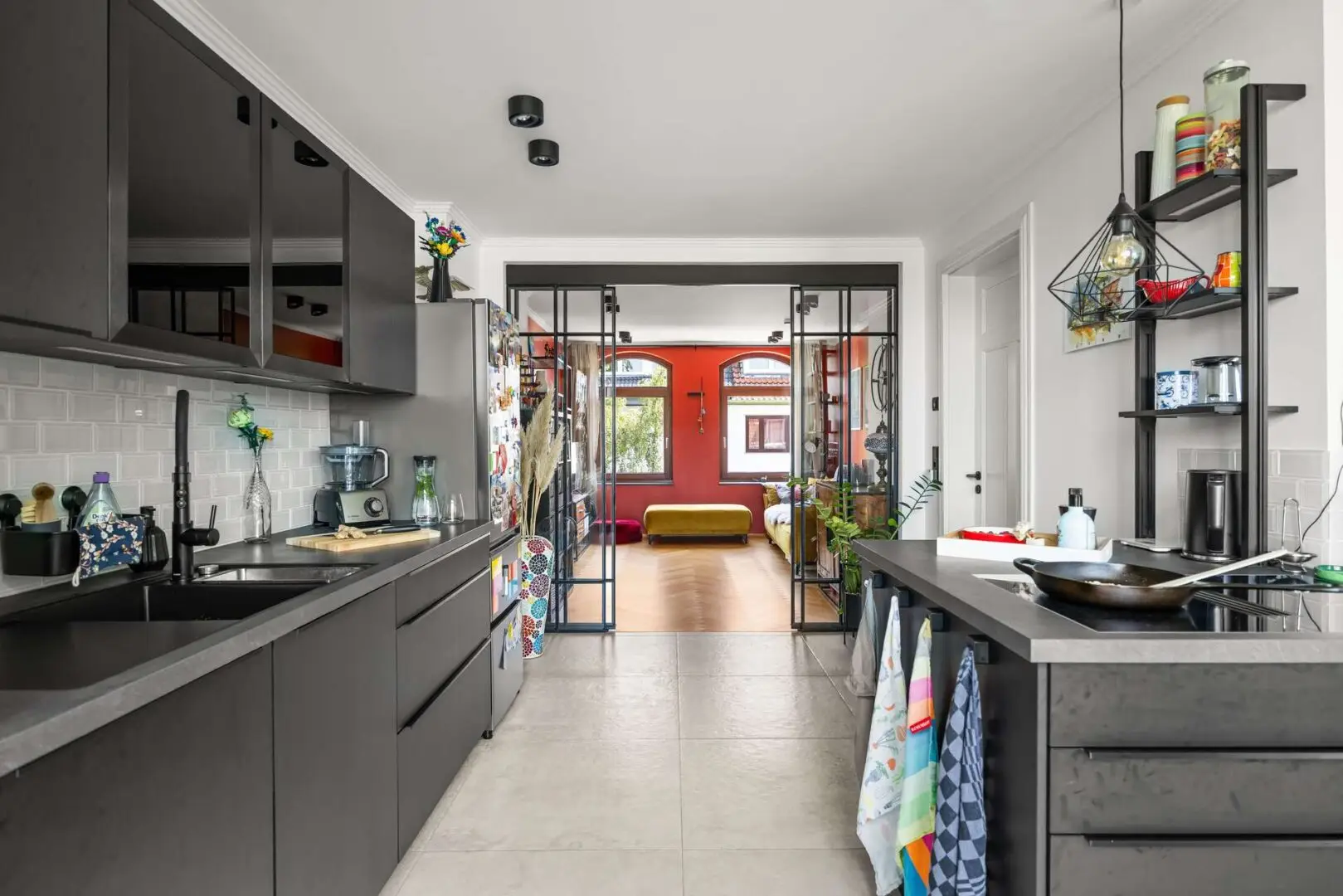 Küche/Wohnzimmer DG