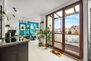 Wohnzimmer/Essbereich/Wintergarten DG