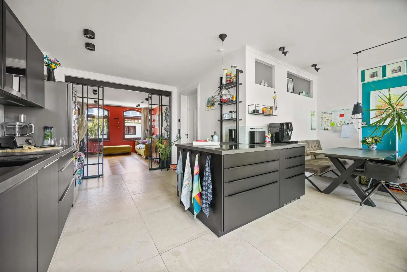 Küche/Wohnzimmer DG