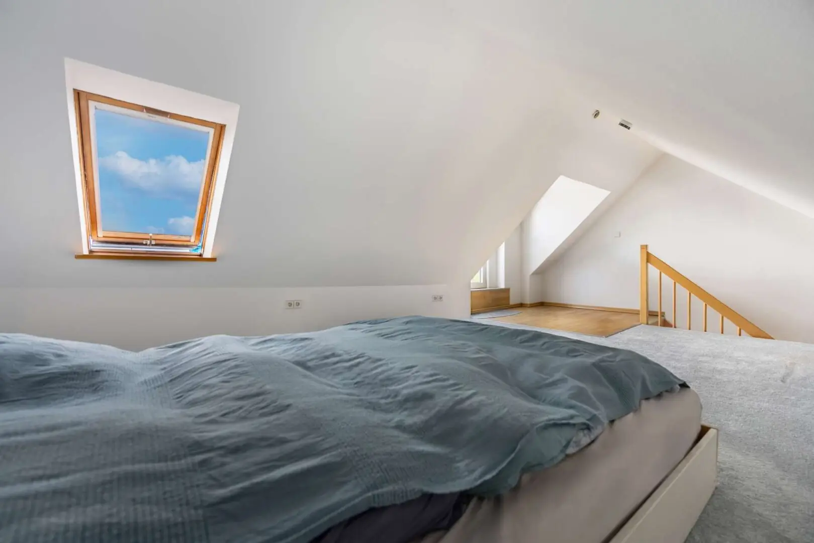 Schlafzimmer Spitzboden