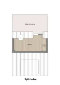 Grundriss Spitzboden