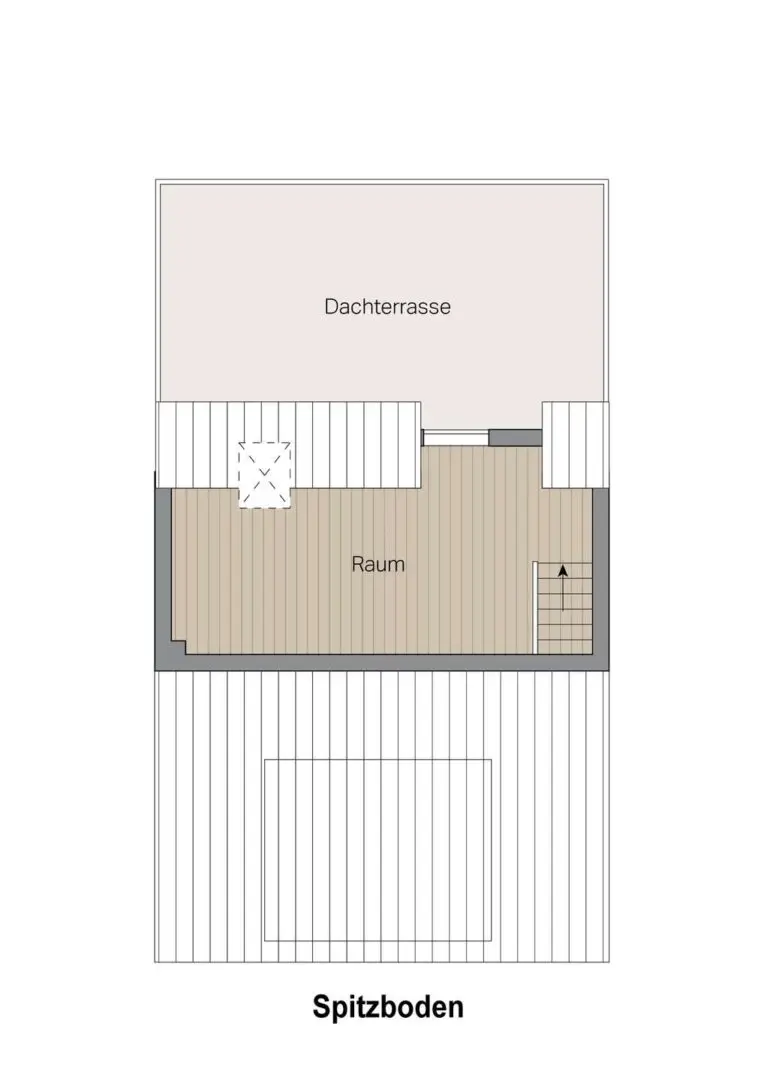 Grundriss Spitzboden